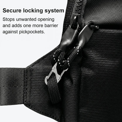 Sling bag secure locking