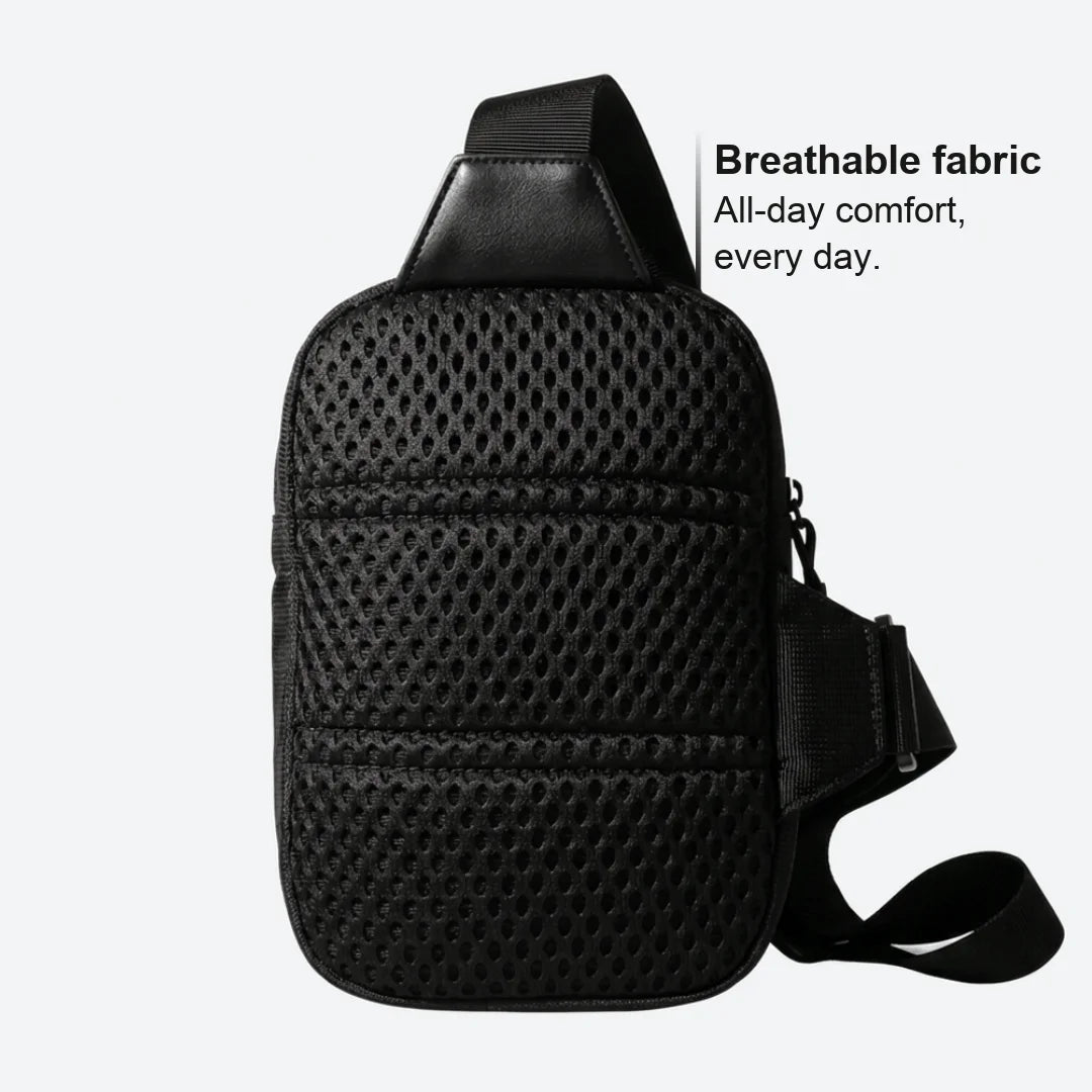 Sling bag breathable back
