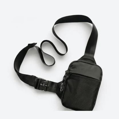 Lysby Anti-Theft Sling Bag in Midnight black