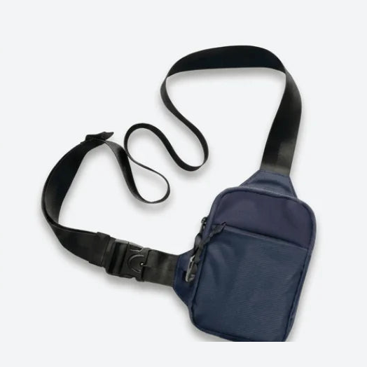 Lysby Anti-Theft Sling Bag in Navy blue