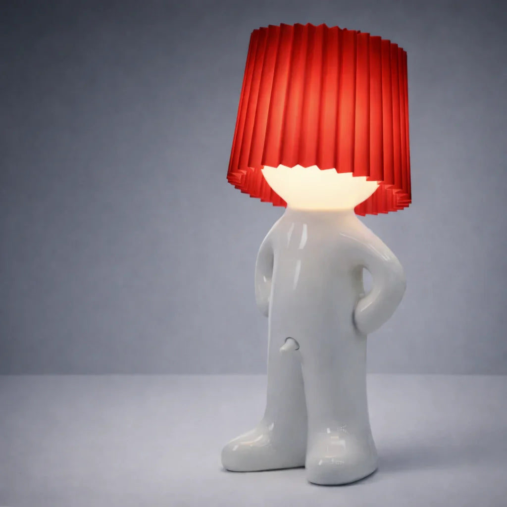 Leo Lamp red