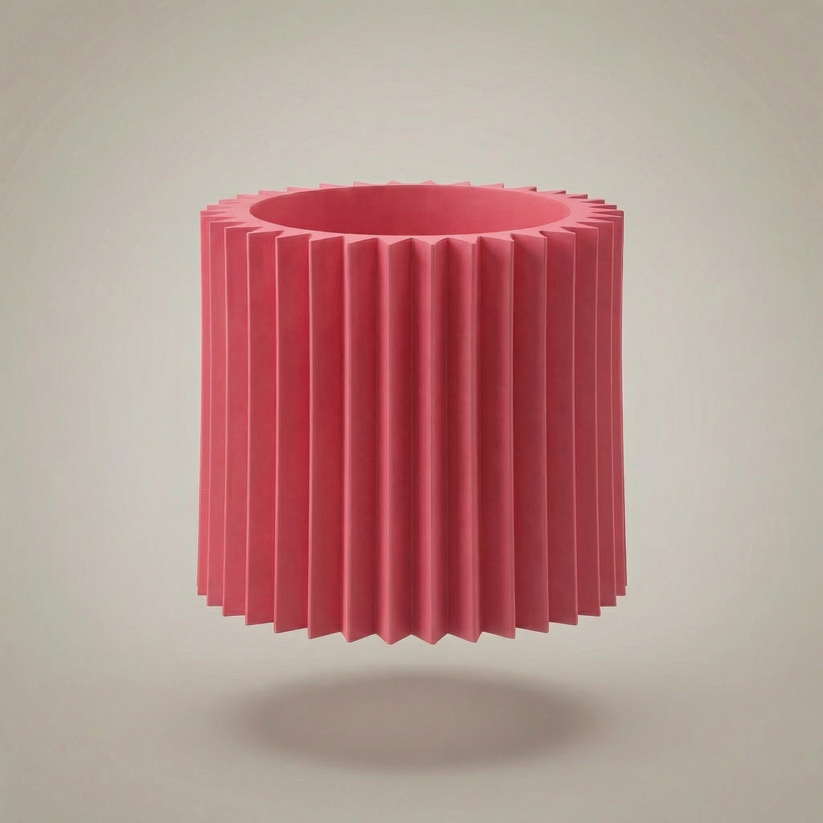 Leo Lamp - Lampshade pink