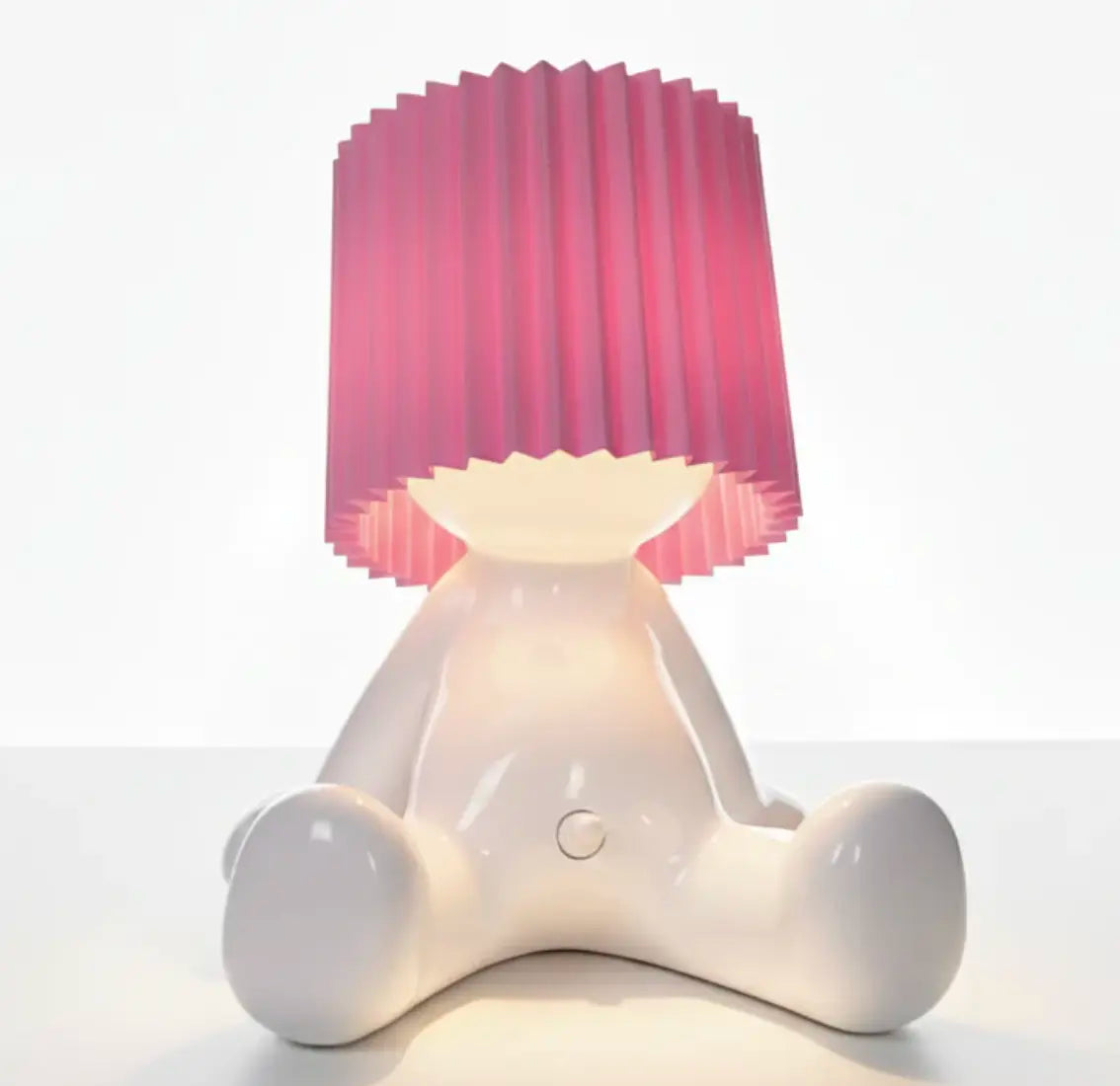 Leo Lamp - Sitting pink