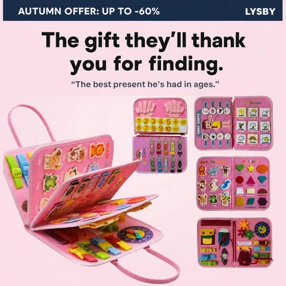 Pink Lysby Discovery Set, numbers and shapes: the gift they'll thank you for finding