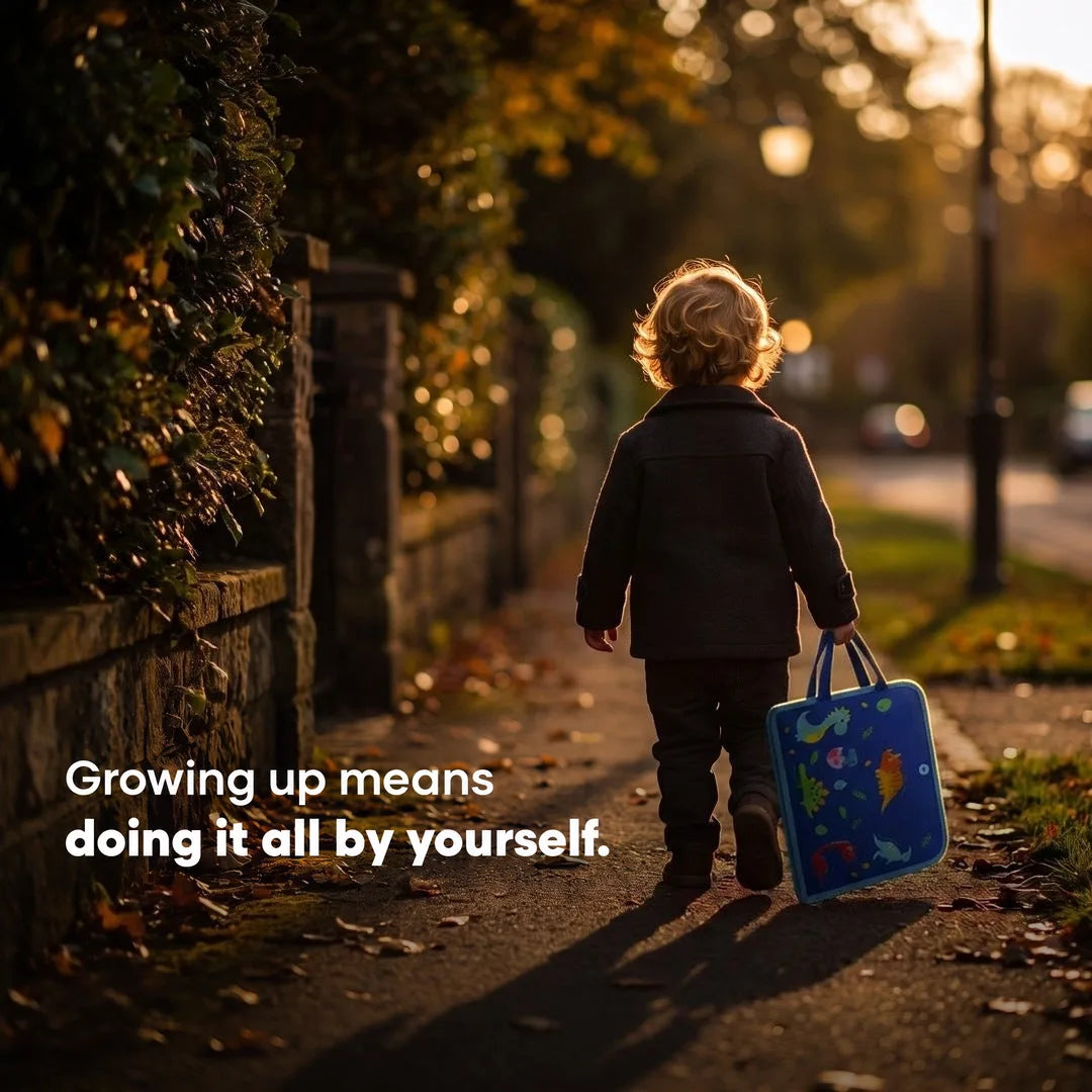 Growing up means doing it all by yourself