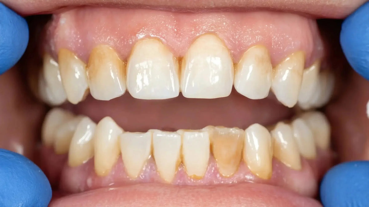 Plaque on teeth