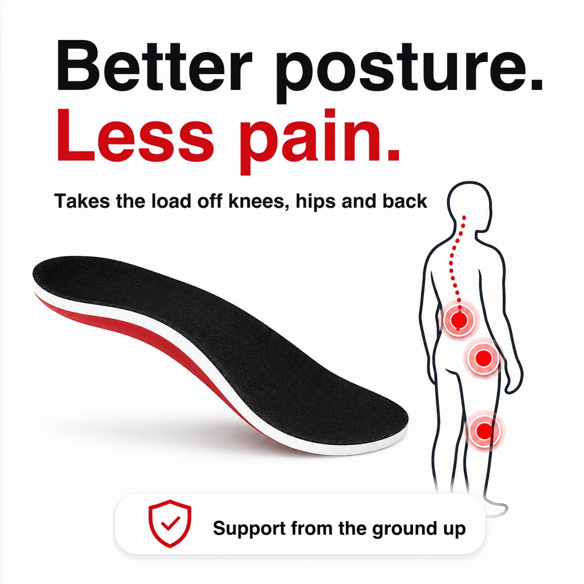 Lysby Insoles arch support orthotic insoles