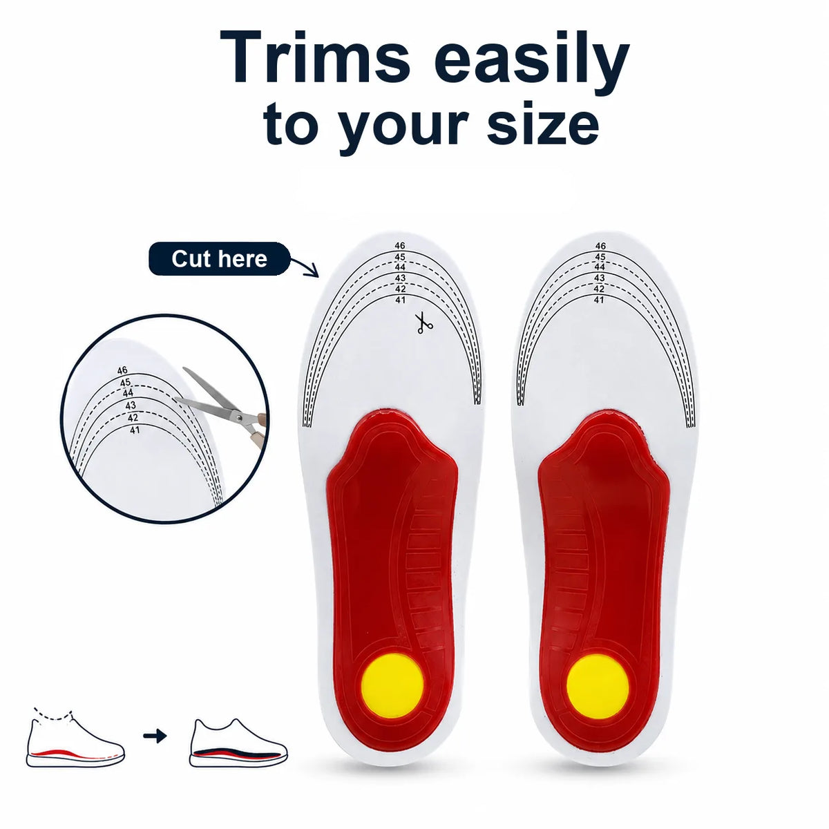 Lysby Insoles arch support orthotic insoles